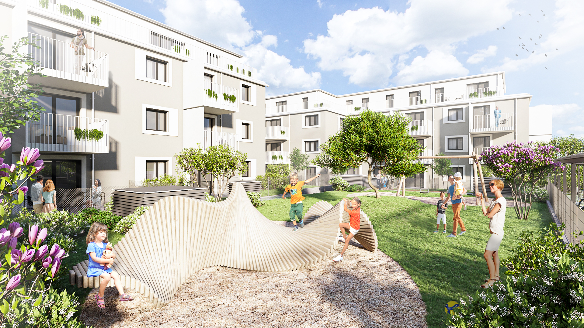 WOHNHAUSANLAGE ACHAU WOHNHAUSANLAGE ACHAU